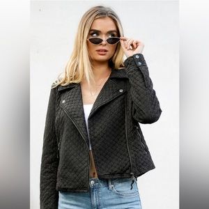 Women’s Marrakech Anderson Quilted Moto Jacket